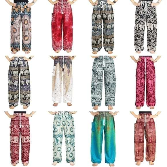 CHINRADA - CHANG THAI DRAW STING  HAREM PANTS 🇹🇭 - Picture 10 of 10